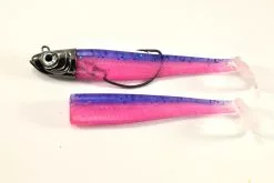 GT-Bio Roller Shad Blue Pink UV 23 Gram Combo