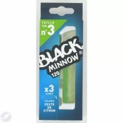 Black Minnow No 3 120 Mm Zeste De Citron