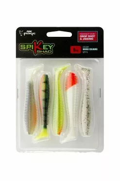 Fox Rage Spikey Shads Mixed Colour Pack 9 Cm
