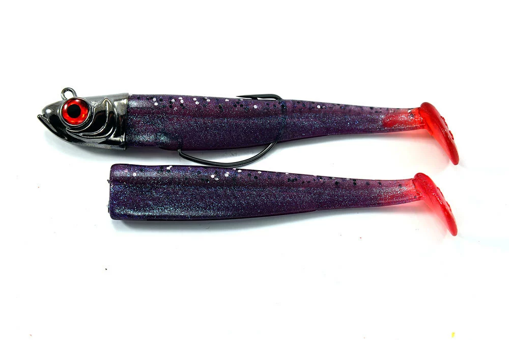 GT-Bio Roller Shad Dark Shad 23 Gram Combo 3 GT-Bio Roller Shad Dark Shad 23 Gram Combo