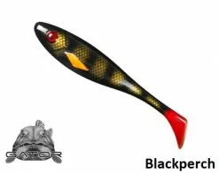 Patriot Gator Gum Shad 17 Cm Black Perch