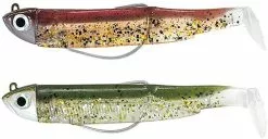 Black Minnow No 1 70/3 Gram Double Combo Wine Glitter + Glitter Kaki