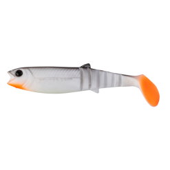 Savage Gear Cannibal Shad White & Black 12,5 Cm