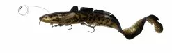 Savage Gear 3D Line Thru Burbot Snel Zinkend Black Gold UV 50 Cm