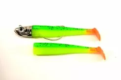 GT-Bio Roller Shad Orange Tail UV 23 Gram Combo