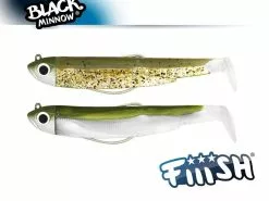 Black Minnow No 3 120 Mm/12 Gram Double Combo Kaki/Ghost Minnow