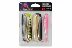 Fox Rage Zander Pro Shads Mixed Ultra Uv Colour Pack 14 Cm