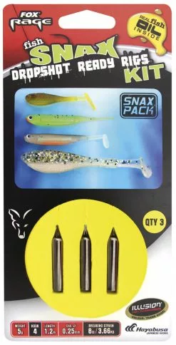 Fox Rage Dropshot Snax Ready Rigs Kit #2