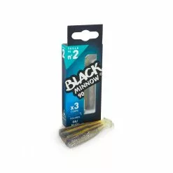 Black Minnow No 2 90 Mm Or/blue