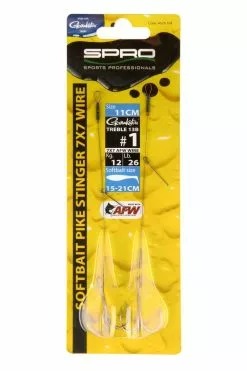 Spro Softbait Pike Stinger 7 X 7 Wire #1 11 Cm
