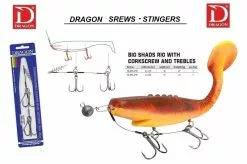 DRAGON BIG SHAD Screw Stingers
