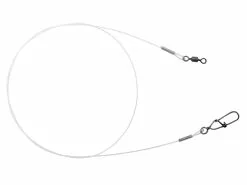 Spro Matte Black Leader Fluoro (2 Stuks) 30 Cm