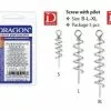 DRAGON SCREW WITH PILOT Maat XL -Softbaits Winkel image 801
