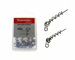 Rozemeijer Shallow Screws M & L 6pcs Incl Splitrings