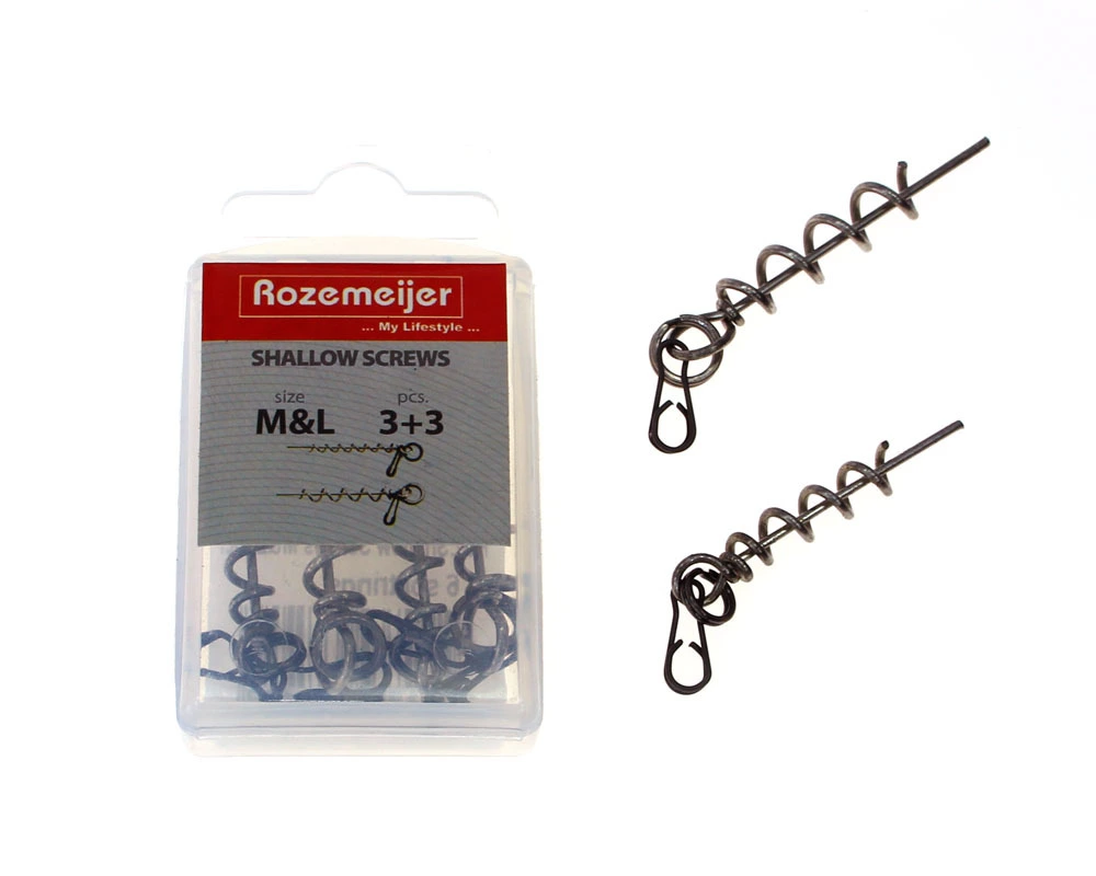 Rozemeijer Shallow Screws M & L 6pcs Incl Splitrings 3 Rozemeijer Shallow Screws M & L 6pcs Incl Splitrings