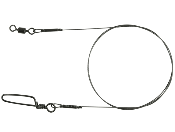 Matt Black Leader 1x7 Titanium (1 Stuks) 20cm 8kg 3 Matt Black Leader 1x7 Titanium (1 Stuks) 20cm 8kg